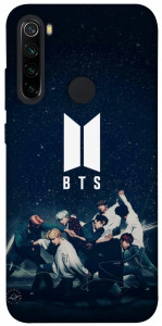 Чохол BTS logo для Xiaomi Redmi Note 8 2021