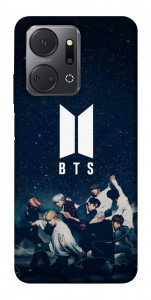 Чехол BTS logo для Huawei Honor X7a