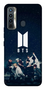 Чохол BTS logo для TECNO Camon 17