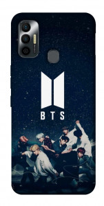 Чехол BTS logo для TECNO Spark 7