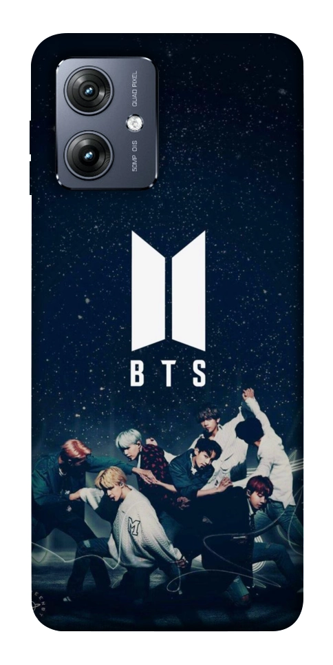 Чехол BTS logo для Motorola Moto G54