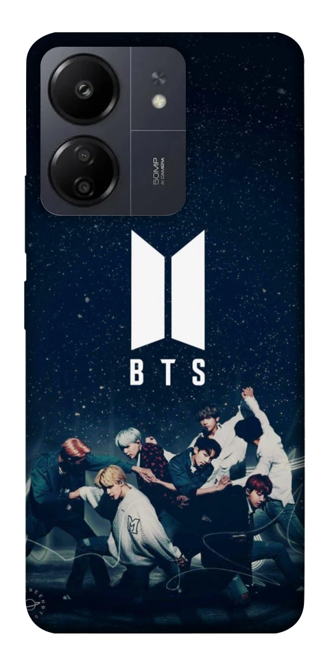 Чехол BTS logo для Xiaomi Poco C65