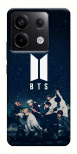 Чохол BTS logo для Xiaomi Redmi Note 13 Pro 4G