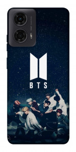 Чехол BTS logo для Motorola Moto G04