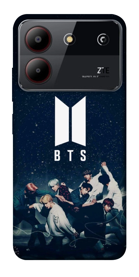 Чехол BTS logo для ZTE Blade A54 4G