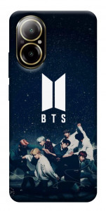 Чехол BTS logo для Realme C67 4G