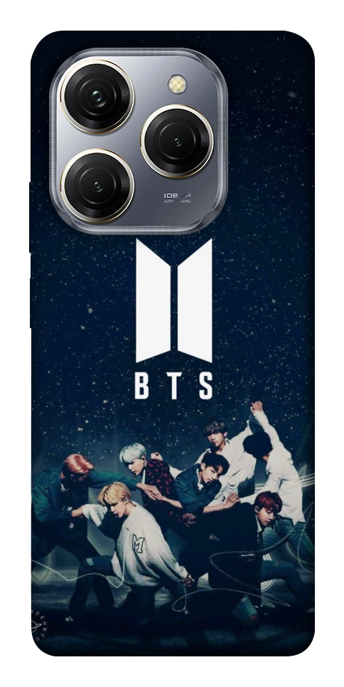 Чохол BTS logo для TECNO Spark 20 Pro