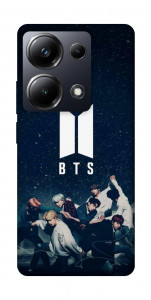 Чохол BTS logo для Xiaomi Poco M6 Pro 4G
