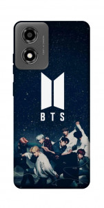 Чохол BTS logo для Motorola Moto E14