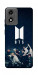 Чохол BTS logo для Motorola Moto E14