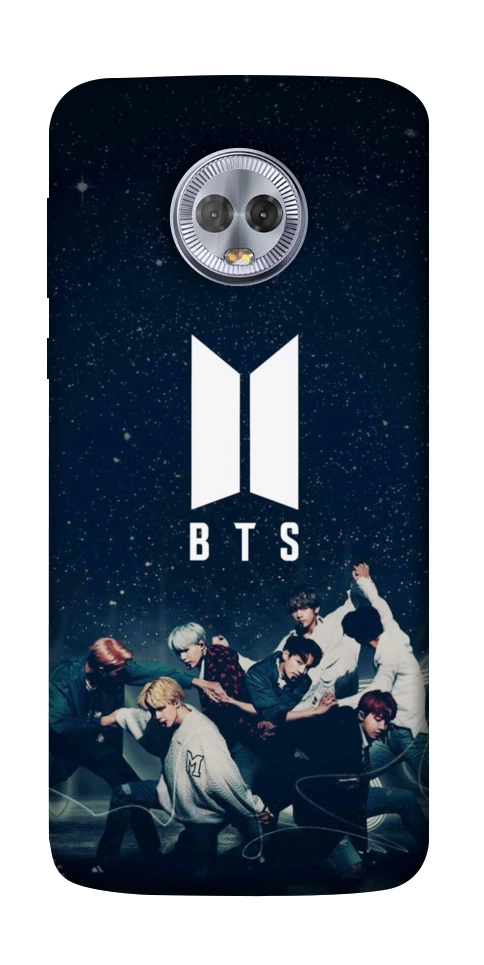 Чехол BTS logo для Motorola Moto G6 Plus