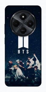 Чехол BTS logo для Xiaomi Redmi 14C