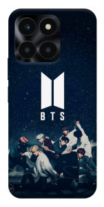 Чехол BTS logo для Huawei Honor X6a