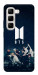 Чехол BTS logo для Infinix Hot 50 4G