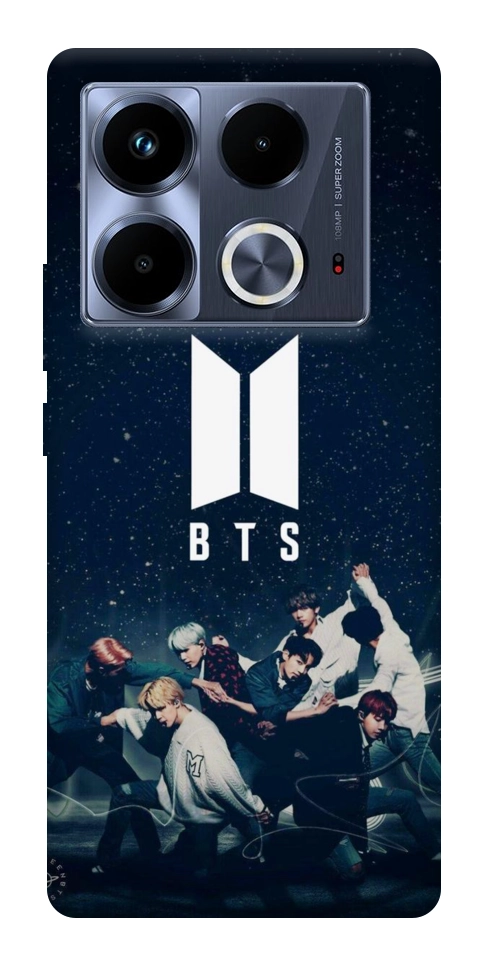 Чехол BTS logo для Infinix Note 40 4G