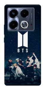 Чехол BTS logo для Infinix Note 40 4G