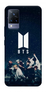 Чехол BTS logo для Vivo V21