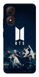 Чехол BTS logo для ZTE Blade A34 4G