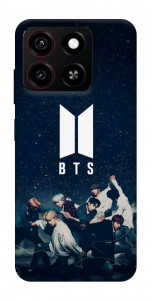 Чехол BTS logo для ZTE Blade A35 4G