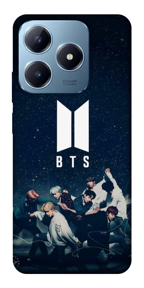 Чехол BTS logo для Realme C63 4G