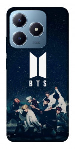 Чехол BTS logo для Realme C63 4G
