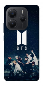 Чохол BTS logo для Xiaomi Redmi Note 14 5G