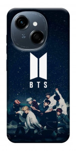 Чехол BTS logo для TECNO Spark Go 1 (KL4)