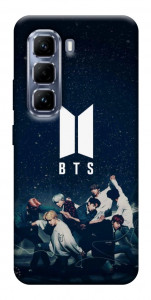 Чехол BTS logo для Infinix Hot 50 Pro