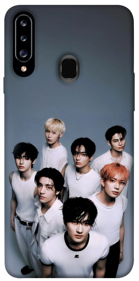 Чехол Enhypen white для Galaxy A20s (2019)