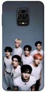 Чехол Enhypen white для Xiaomi Redmi Note 9 Pro Max