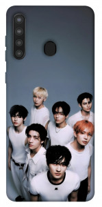 Чехол Enhypen white для Galaxy A21