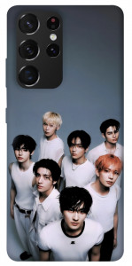 Чехол Enhypen white для Galaxy S21 Ultra