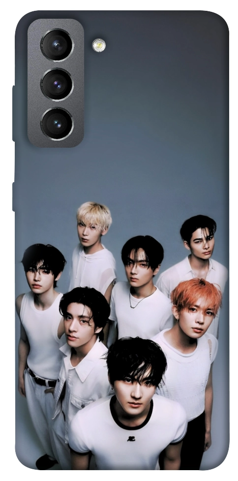 Чехол Enhypen white для Galaxy S21 FE