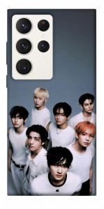 Чехол Enhypen white для Galaxy S23 Ultra