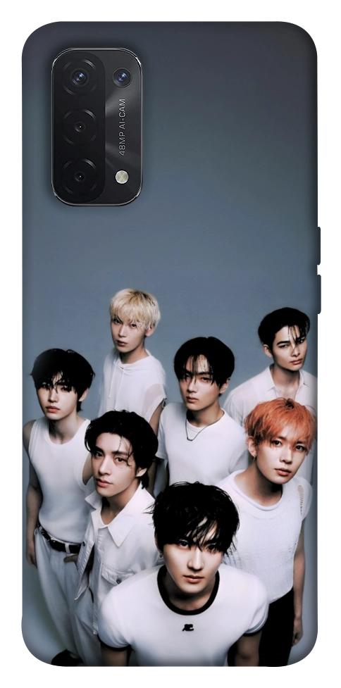 Чехол Enhypen white для Oppo A74 5G