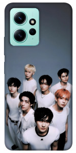 Чехол Enhypen white для Xiaomi Redmi Note 12 4G