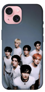 Чехол Enhypen white для iPhone 15