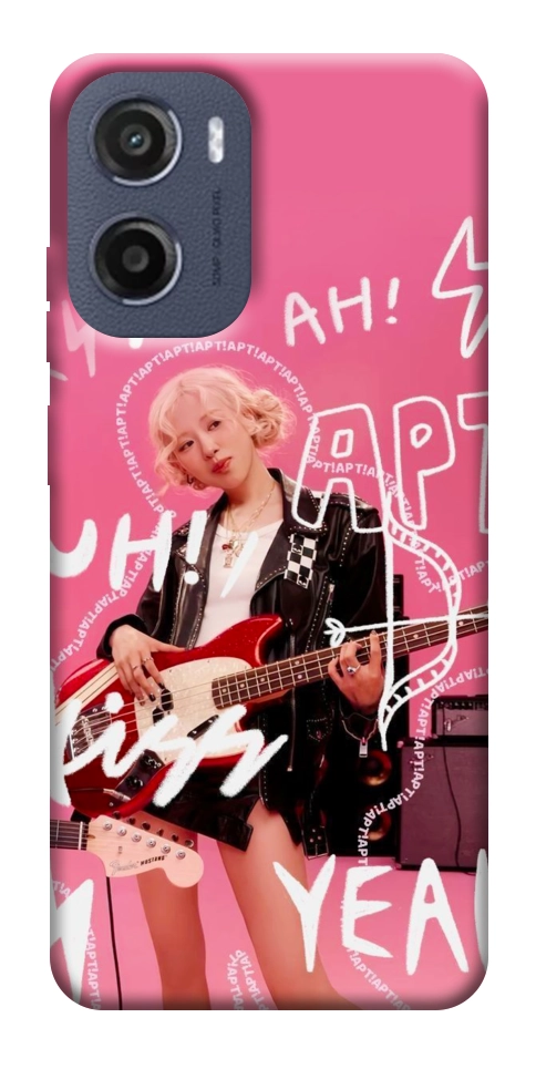Чехол Blackpink Rose APT для Motorola Moto G05