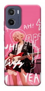 Чехол Blackpink Rose APT для Motorola Moto E15