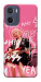 Чохол Blackpink Rose APT для Motorola Moto E15