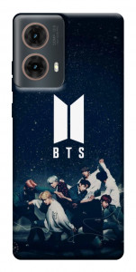 Чохол BTS logo для Motorola Moto G85