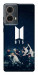 Чохол BTS logo для Motorola Moto G85