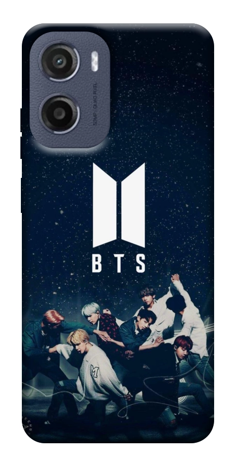 Чехол BTS logo для Motorola Moto E15