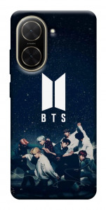Чехол BTS logo для Xiaomi Poco C71