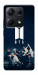 Чехол BTS logo для Xiaomi Redmi Note 14S