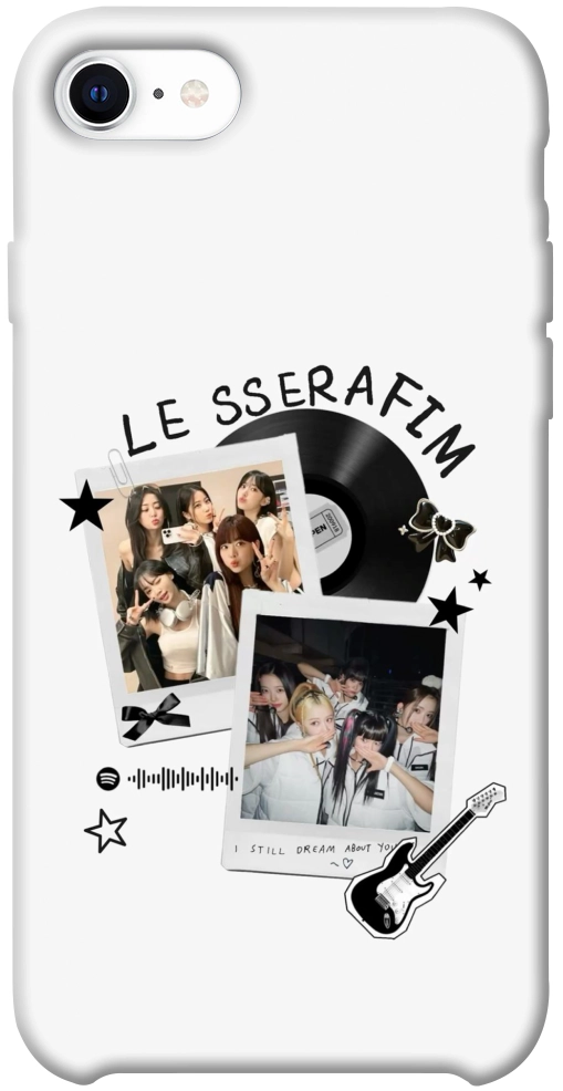 Чехол LE Sserafim для iPhone SE (2020)