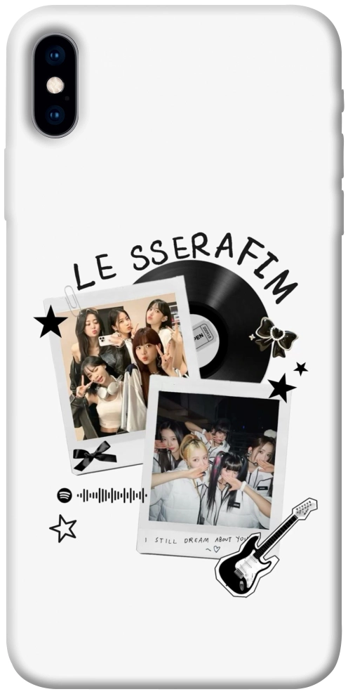 Чехол LE Sserafim для iPhone X