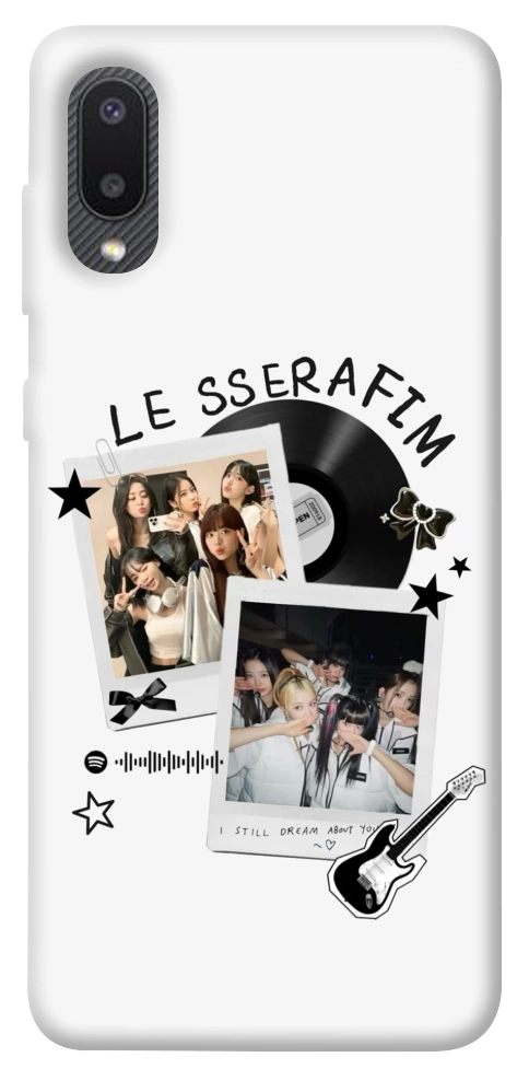 Чехол LE Sserafim для Galaxy A02