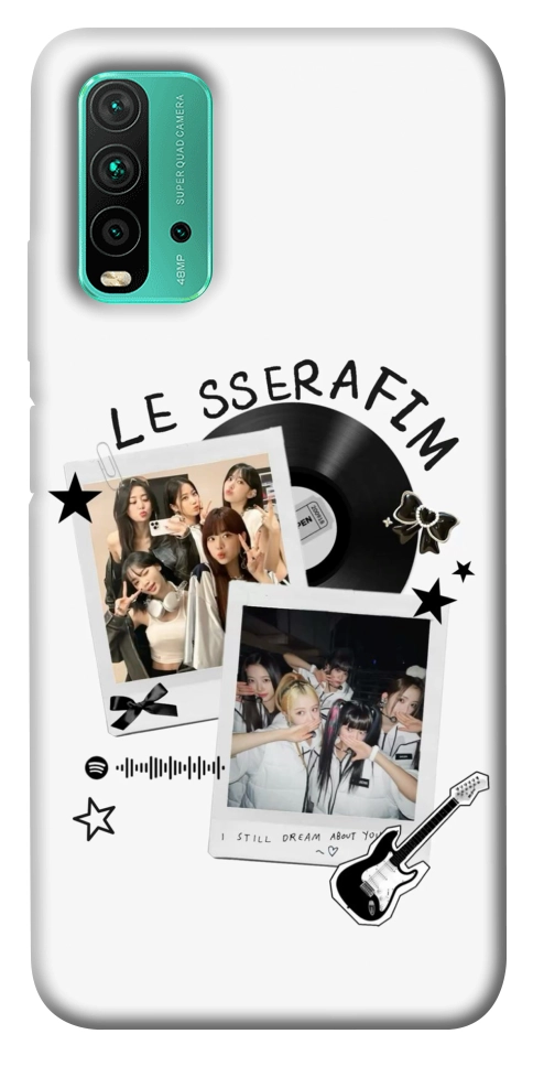 Чехол LE Sserafim для Xiaomi Redmi Note 9 4G