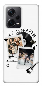 Чехол LE Sserafim для Xiaomi Redmi Note 12 Pro 5G